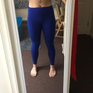 Blue Forever 21 leggings